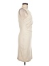 Mango Solid Tan Cocktail Dress Size M - photo 4