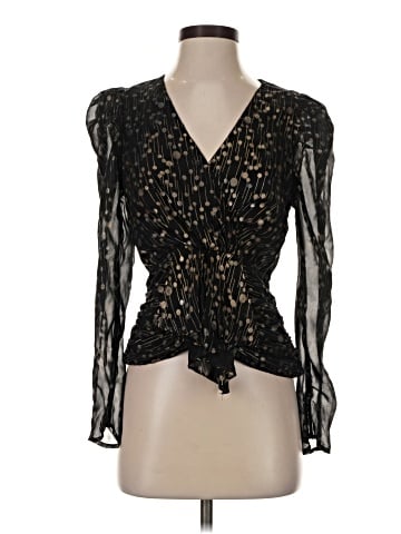 Aqua 3/4 Sleeve Blouse (view 1)