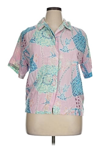 Reyn Spooner Short Sleeve Blouse (view 1)