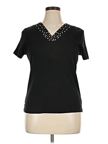Karen Scott Short Sleeve T-Shirt (view 1)
