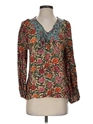 Natural Life 3/4 Sleeve Blouse (view 1)