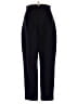 Zara Solid Black Casual Pants Size S - photo 2
