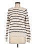 Forever 21 Stripes Ivory Turtleneck Sweater Size M - photo 1