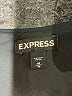 Express 100% Polyester Black Short Sleeve Top Size M - photo 7