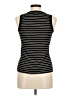 Halogen Black Sleeveless T-Shirt Size M - photo 2