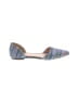 J.Crew Stripes Blue Flats Size 8 - photo 1