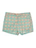 Sigrid Olsen Print Teal Board Shorts Size 4 - photo 1