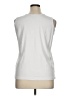 CHRISTINE ALEXANDER Silver White Sleeveless Top Size XL - photo 2