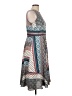 Dana Buchman 100% Polyester Print Gray Casual Dress Size 10 - photo 4