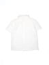 Unbranded Solid White Short Sleeve Button-Down Shirt Size 9 - photo 2