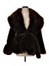 NOVA LUXE 100% Polyester Brown Faux Fur Jacket Size XS - photo 1
