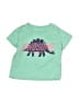 Carter's Graphic Solid Green Short Sleeve T-Shirt Size Newborn - photo 1