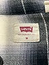 Levi's 100% Cotton Plaid Gray Silver Long Sleeve Button-Down Shirt Size M - photo 7