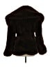 NOVA LUXE 100% Polyester Brown Faux Fur Jacket Size XS - photo 2