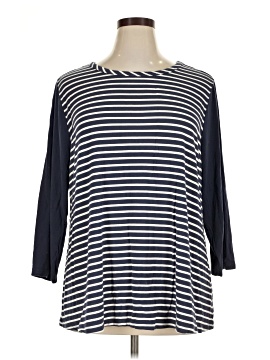 LOGO by Lori Goldstein 3/4 Sleeve T-Shirt (view 1)