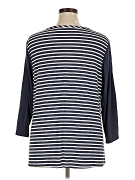 LOGO by Lori Goldstein 3/4 Sleeve T-Shirt (view 2)