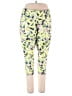Gap Floral Yellow Green Active Pants Size XXL - photo 1