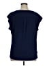 Elle Blue Short Sleeve Top Size XL - photo 2