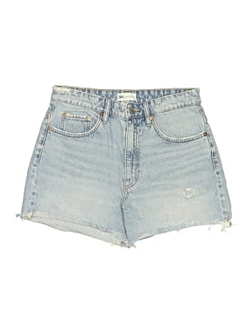 Zara Denim Shorts (view 1)