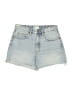 Zara Blue Denim Shorts Size 6 - photo 1