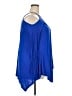 leo rosi Blue 3/4 Sleeve Blouse Size XXL - photo 4