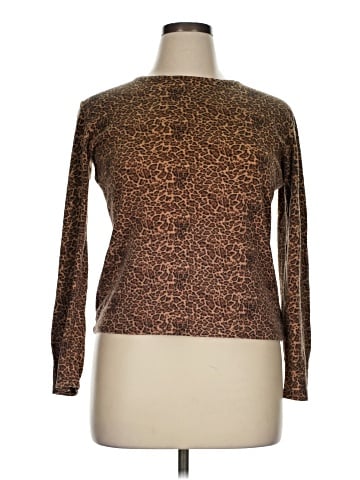 Jones New York Signature Long Sleeve T-Shirt (view 1)