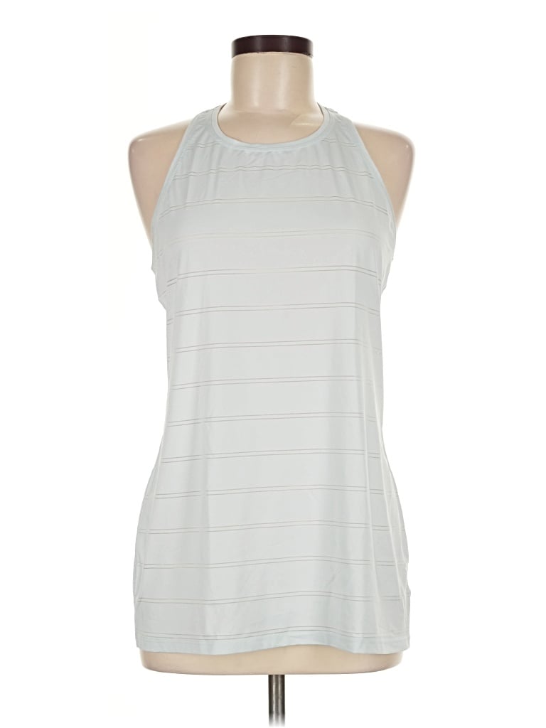 Pre-owned Athleta Active Tank Top In Silver