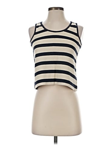 Madewell Coastland Tank Top in Stripe (view 1)