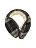 Unbranded Plaid Brown Tan Ear Muffs One size - photo 1