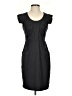 C. Luce Solid Black Casual Dress Size S - photo 1