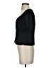 Ann Taylor LOFT 100% Polyester Black Short Sleeve Blouse Size 0 - photo 5