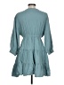 Simplee Teal Casual Dress Size L - photo 2