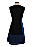 Nanette Lepore 100% Polyester Graphic Floral Damask Blue Cocktail Dress Size 4 - photo 2