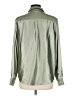 Alfani Metallic Green Long Sleeve Blouse Size L - photo 2