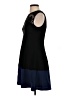 Nanette Lepore 100% Polyester Graphic Floral Damask Blue Cocktail Dress Size 4 - photo 5