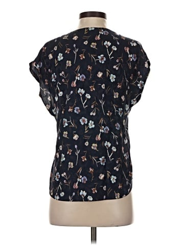 Rebecca Taylor Short Sleeve Silk Top (view 2)