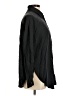 Zara Solid Black Long Sleeve Button-Down Shirt Size M - photo 4