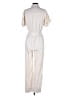 Universal Thread Metallic Ivory Jumpsuit Size 4 - photo 2