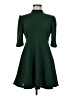 Unbranded Solid Green Casual Dress Size M - photo 1