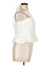 Veronica Beard Ivory Sleeveless Blouse Size 14 - photo 4