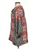 Tolani 100% Silk Paisley Red Long Sleeve Silk Top Size S - photo 5