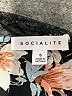 Socialite 100% Polyester Floral Black Casual Dress Size S - photo 7