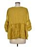 Unbranded Yellow 3/4 Sleeve Blouse Size 2X (estimated) - photo 2