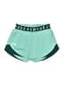 Under Armour Color Block Teal Athletic Shorts Size XS - photo 1