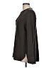 Vince. 100% Silk Black Long Sleeve Silk Top Size 10 - photo 5