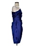 DB Studio 100% Polyester Blue Cocktail Dress Size 4 - photo 4
