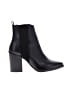 Steve Madden 100% Leather Black Ankle Boots Size 8 1/2 - photo 1