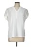 Blooming Jelly White Short Sleeve Blouse Size L - photo 1