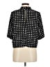 Free Press 100% Polyester Polka Dots Black Short Sleeve Blouse Size M - photo 2