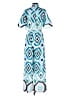 CIEBON Argyle Blue Teal Jumpsuit Size S - photo 2